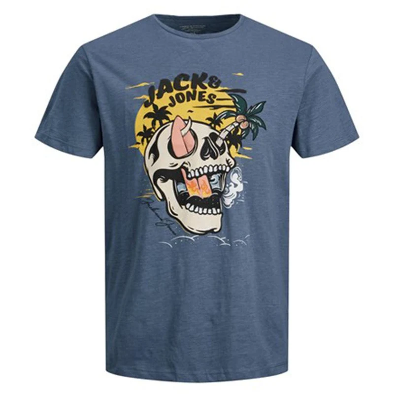 T-shirt Uomo Venice Bones Crew