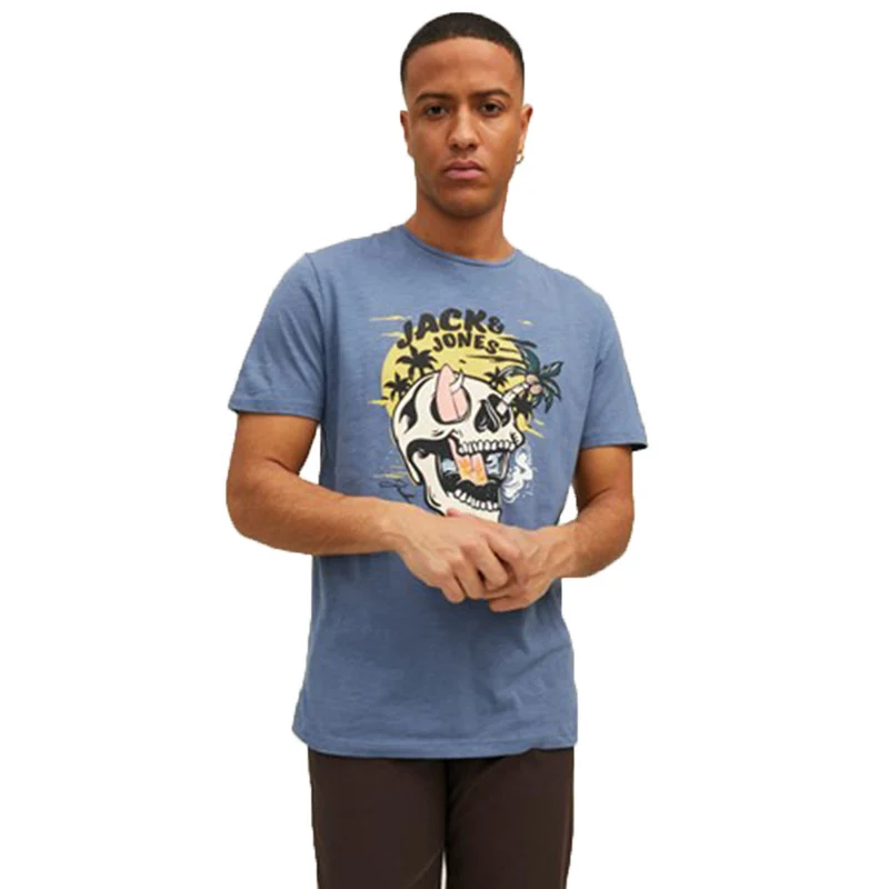 T-shirt Uomo Venice Bones Crew