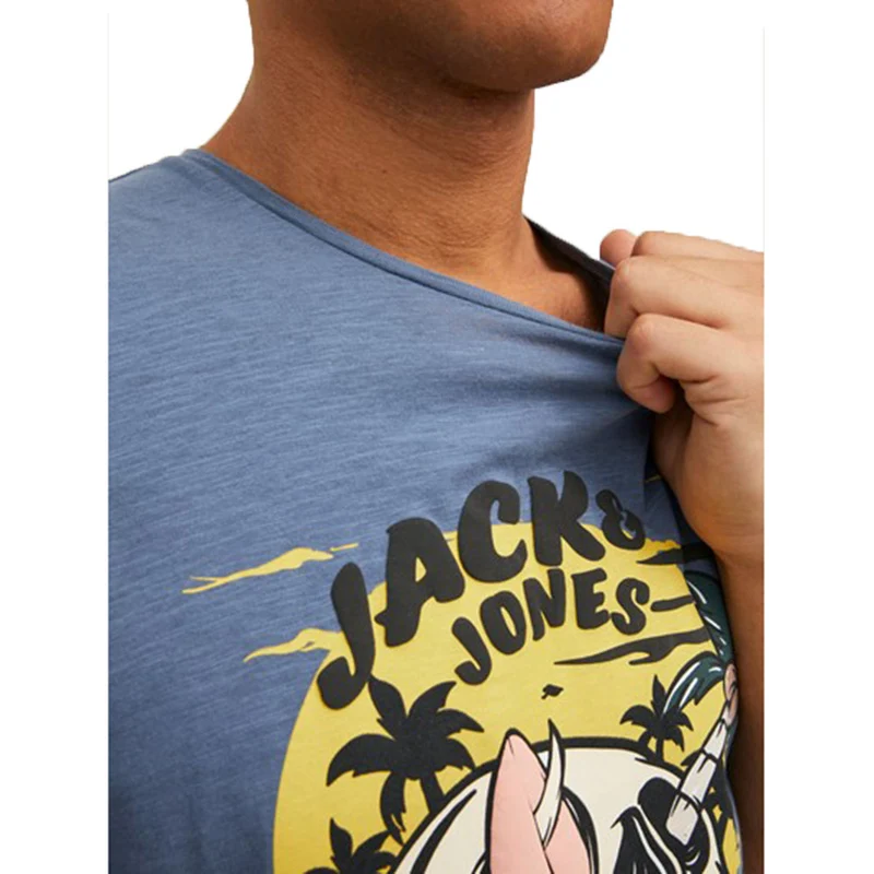 T-shirt Uomo Venice Bones Crew