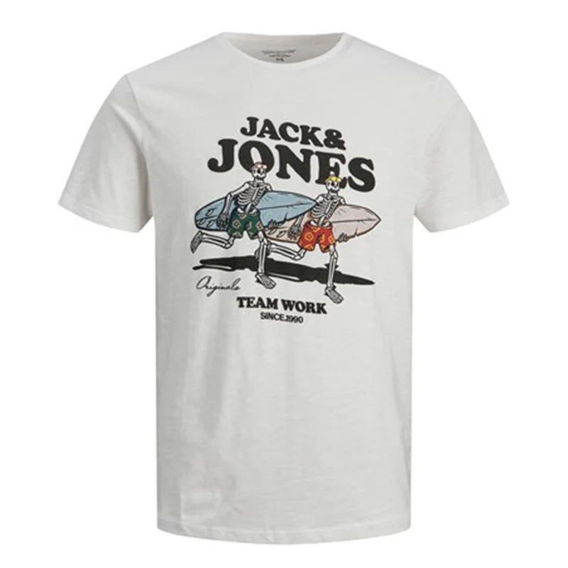 T-shirt Uomo Venice Bones Crew