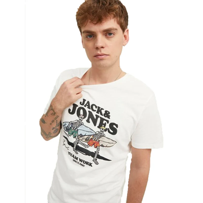T-shirt Uomo Venice Bones Crew