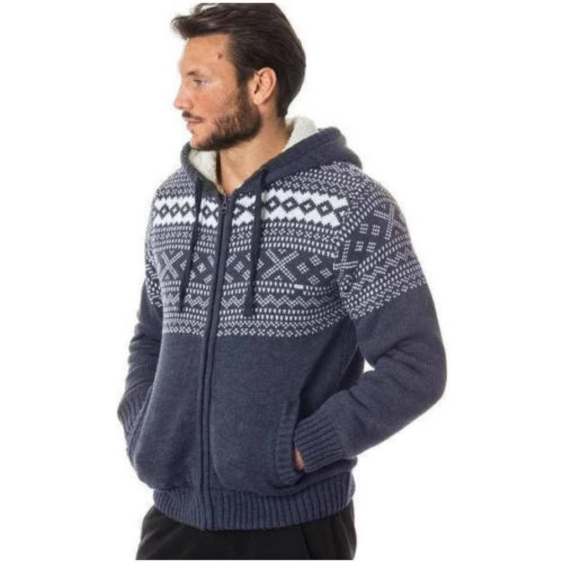 Maglia Uomo Full Zip con Cappuccio