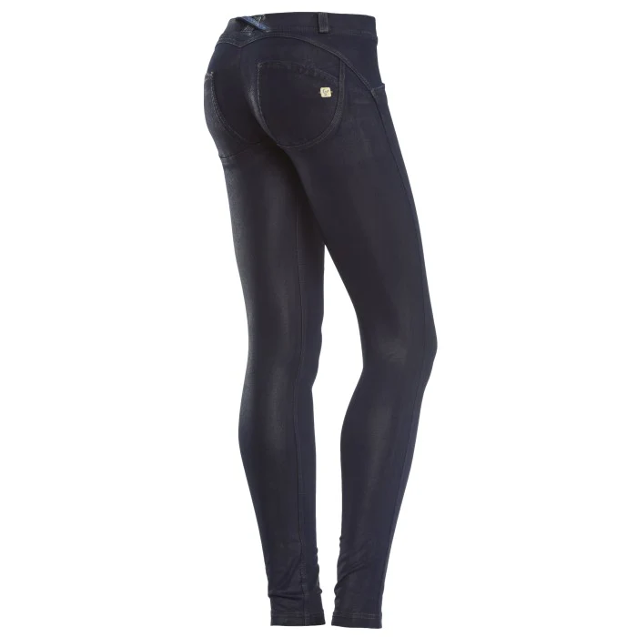 Pantalone Donna Wrup Demin Spalmato