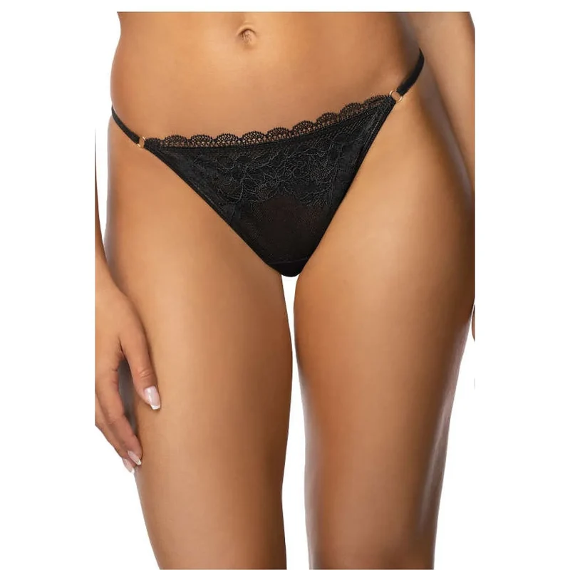 String Estelle Mat 204070, dentelle et maille, lingerie sexy, minimaliste, coton et polyamide, taille 36-44, femmes, couple, intimité