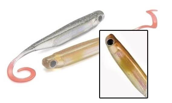 Artificiale Power Minnow Curly Tail