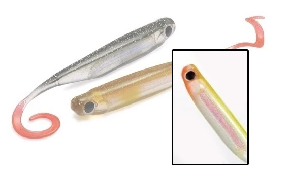 Artificiale Power Minnow Curly Tail