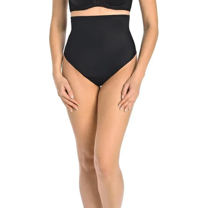 Strings model 198112 Teyli lingerie galbant invisible sous robe ou pantalon ajusté sans couture ceinture élastique coton aéré