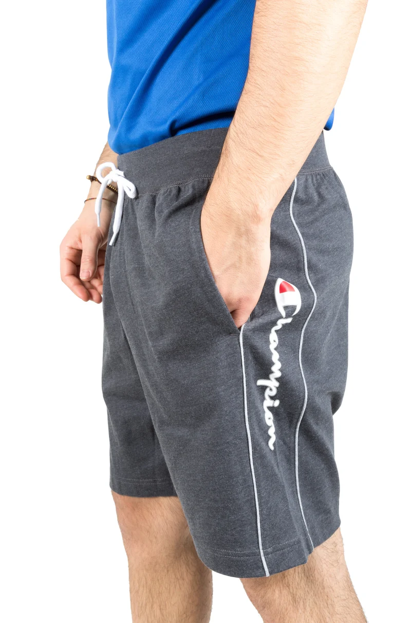 Bermuda Uomo Projersey Scritta Laterale