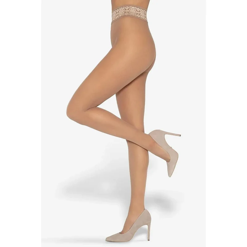 Collants élégants model 195688 Gatta Softi-Comfi dentelle nylon elastane design unique femmes lingerie érotique confort résistance durabilité