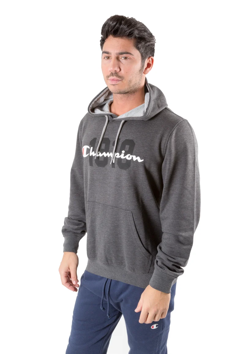 Felpa Uomo East 1919 Chiusa Con Cappuccio