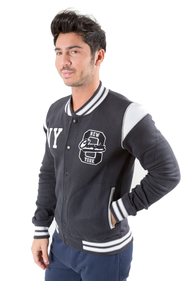 Felpa Uomo Varsity Bomber NY