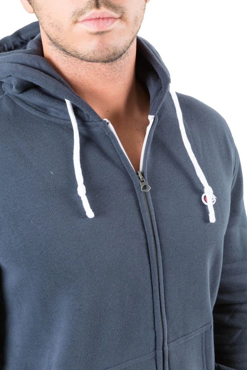 Felpa Uomo C-Life Full Zip Con Cappuccio