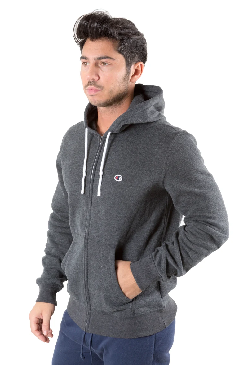 Felpa Uomo C-Life Full Zip Con Cappuccio