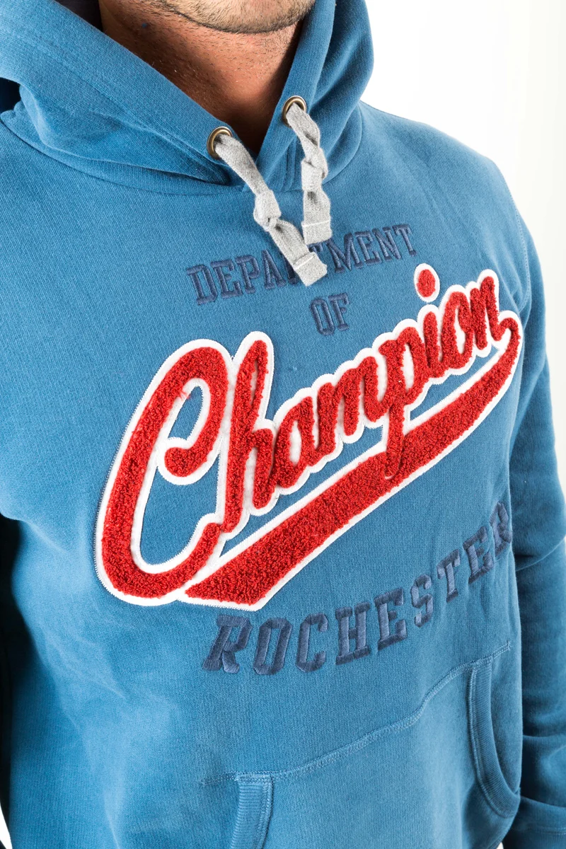 Felpa Uomo Varsity Chiusa Con Cappuccio