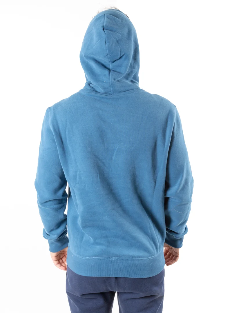 Felpa Uomo Varsity Chiusa Con Cappuccio