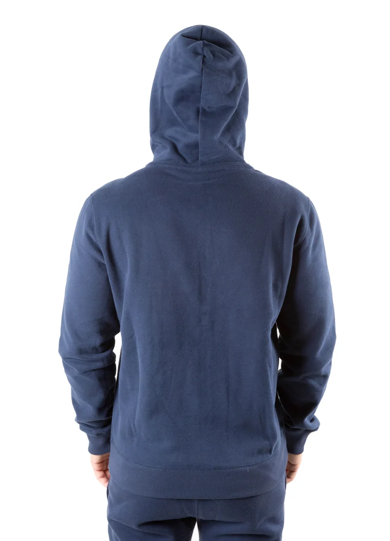 Felpa Uomo Varsity Full Zip Con Cappuccio