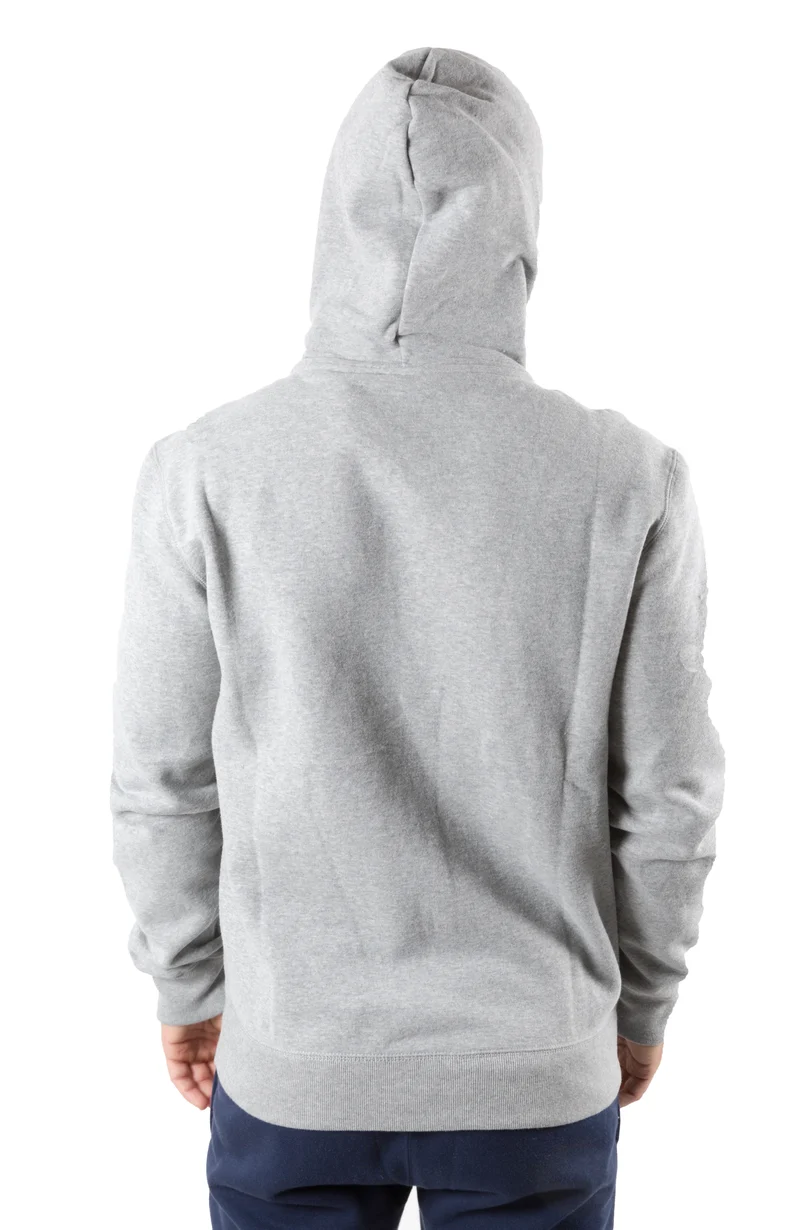 Felpa Uomo Varsity Full Zip Con Cappuccio