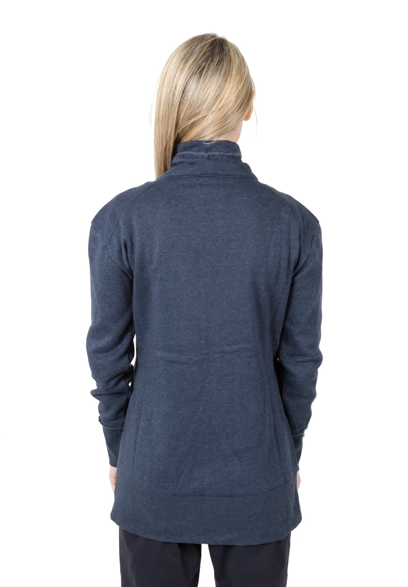 Felpa Donna Heritage Smerigliato