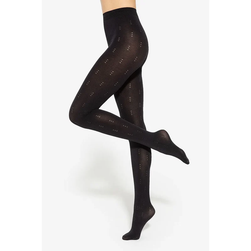 Collants Gatta Loretta 147 motif ajouré microfibre 7% élasthanne 93% polyamide sans couture gousset discret lingerie féminine élégance intemporelle quotidien occasion spéciale