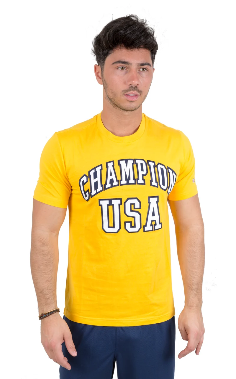 T-Shirt Tee Scritta USA