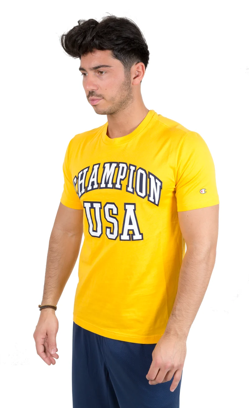 T-Shirt Tee Scritta USA