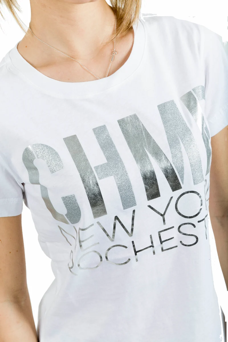 T-Shirt Donna Scritta Champion