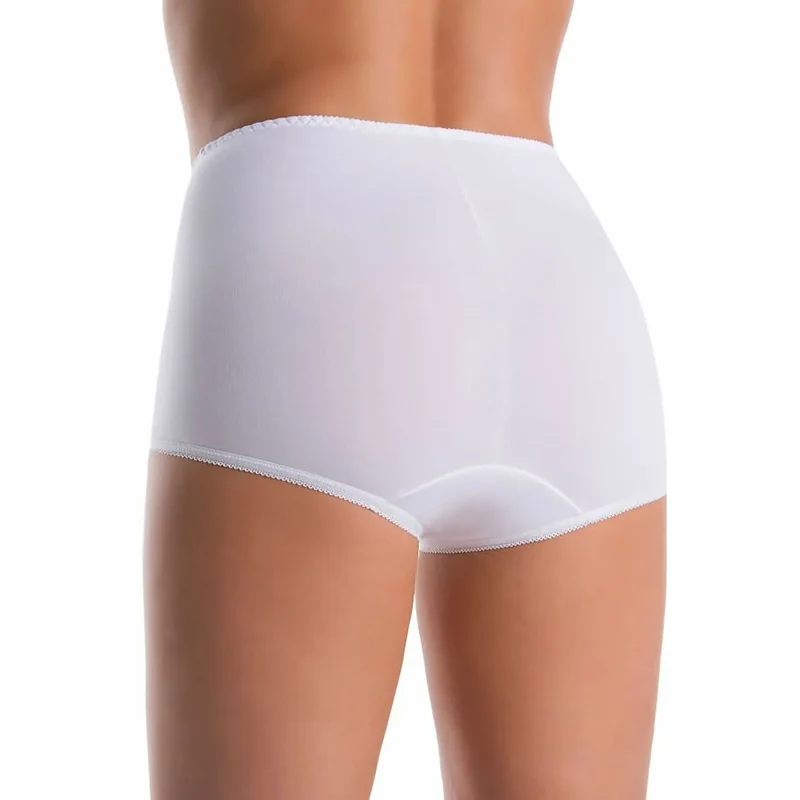 ensemble slips bambou taille haute lot trois pièces antibactérien respirant doux hypoallergénique absorption humidité discret coutures invisibles maintien abdominal confortable