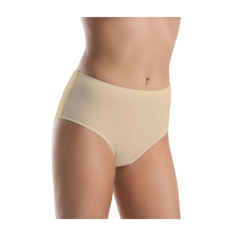 Ensemble de culottes fibre de bambou Taille haute XS à 3XL beige antibactériennes lingerie confort intime bien-être femme日常使用