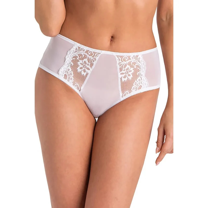 Shorts model 183257 Teyli - Lingerie en dentelle fleurie maille transparente sans couture高 waist femme élégance sensualité