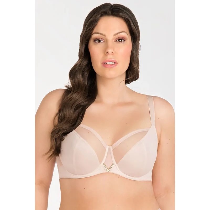 Soutien-gorge Gorsenia soft model 185306 lingerie féminine douillet élastique armature latérale profonde ajustement personnalisé Glamour style sexy