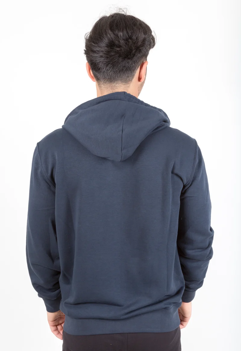 Felpa Full Zip Cappuccio