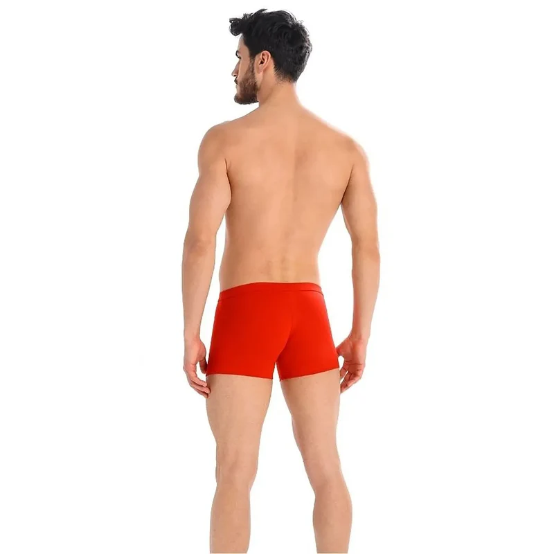 Ensemble de boxers homme Teyli 182966 coton élasthanne couleur rouge taille élastique ajustée confort quotidien lingerie sexy