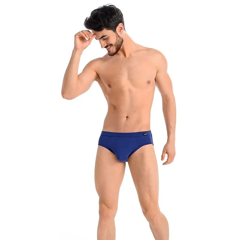slip coton homme denim respirant lycra élastique confortable maintien adhérent coupe classique découpe cuisses affinées durable résistant discret élégant quotidien