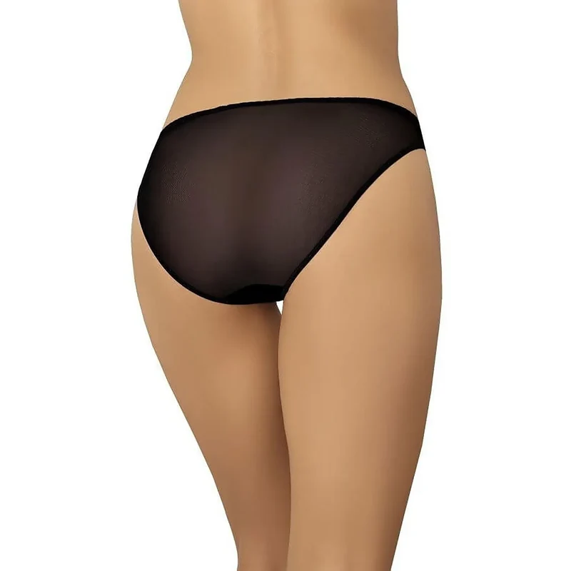 Ensemble de culottes dentelle maille floral noir lingerie érotique femmes sophistication confort lingerie sexy maille transparente dentelle florale