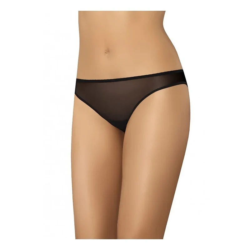 Ensemble de 3 culottes en tulle noir transparent taille basse élasthanne 6% polyester 94% lingerie sexy féminine cadeau intime