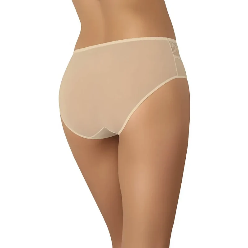 Ensemble de culottes en dentelle beige classique Taille haute confort coton microfibre XS à XXXL femmes lingerie féminine intime sexy cadeau