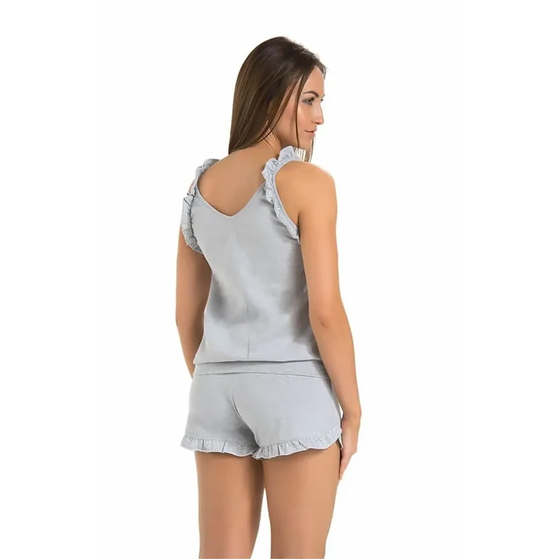 Pyjama élégant en viscose model 182837 Teyli lingerie confortable nuit sexy intime dormir lingerie féminine