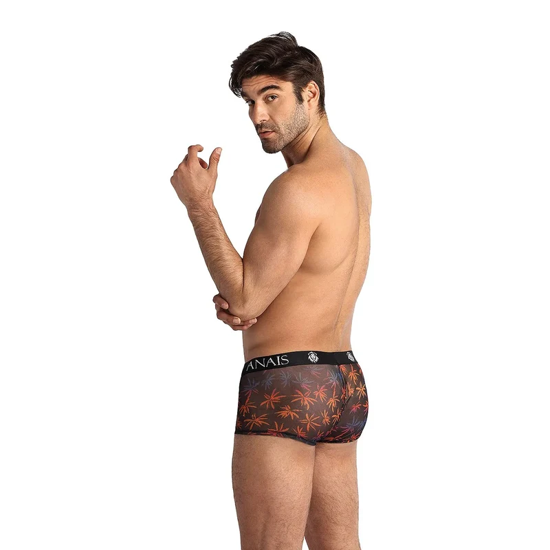 caleçon homme sport design Anais longues jambes ceinture élastique confort respirant extensible élasthanne polyamide durable discret