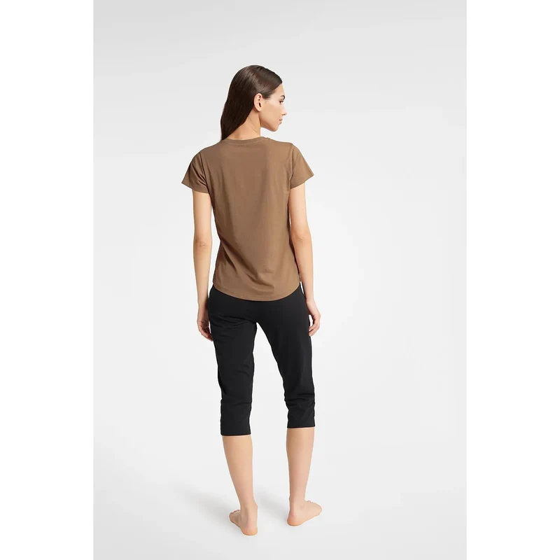 Pyjama deux pièces en coton doux Henderson modèle 180874 LOVE imprimé pour femme confort intime lingerie décontractée