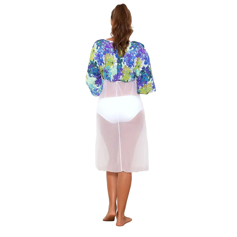Tunique de plage sexy model 179633 Marko robe Mare Carvico Tessuti elastane polyamide plage soirées élégance