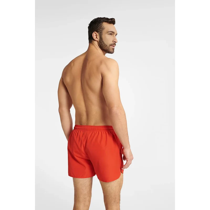 Short de bain homme style plage coupe classique tissu polyester rapide séchage taille élastique logo discret élégance sportive