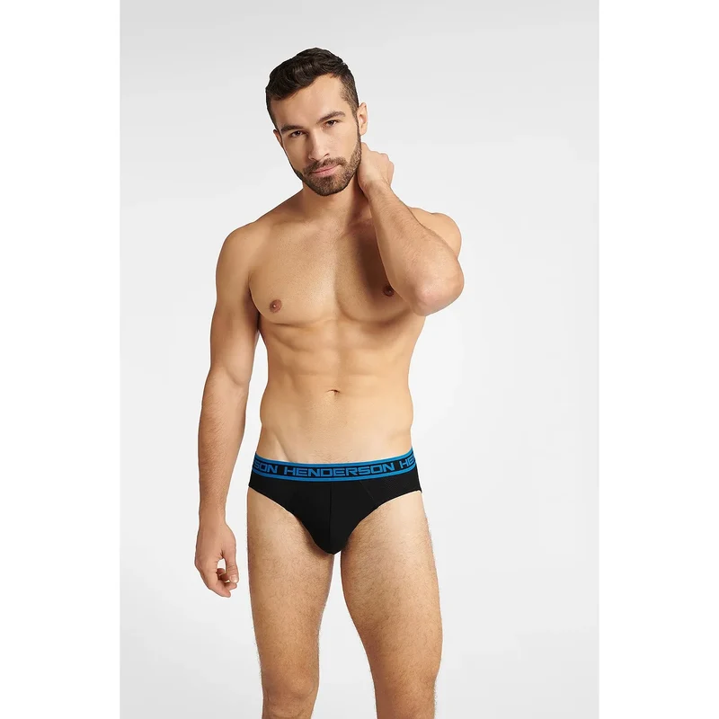 Slip Henderson Homme Confortable Coton Élasthanne Extensible Respirant Doux Ceinture Élastique Maintien Coupe Classique Moderne Ajustée Durable Discret