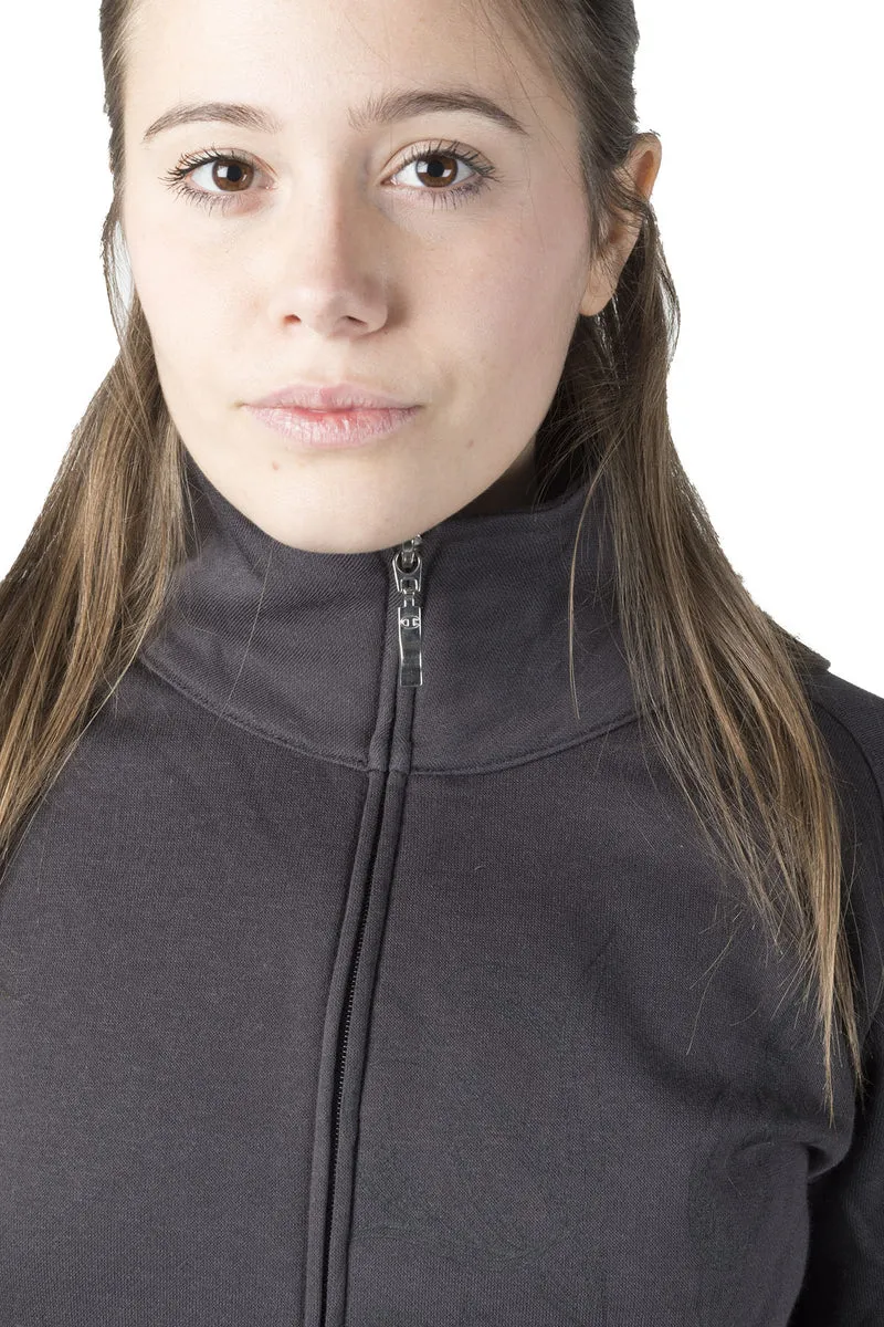 Felpa Donna Easy Fit Full Zip