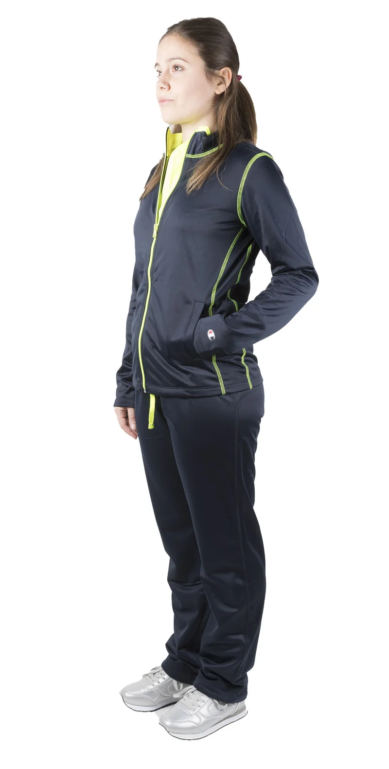 Felpa Donna Authentic Full Zip Triace