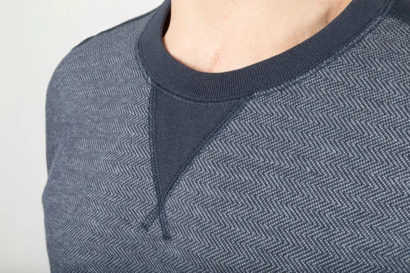 Felpa Uomo Fleece Fabric Girocollo