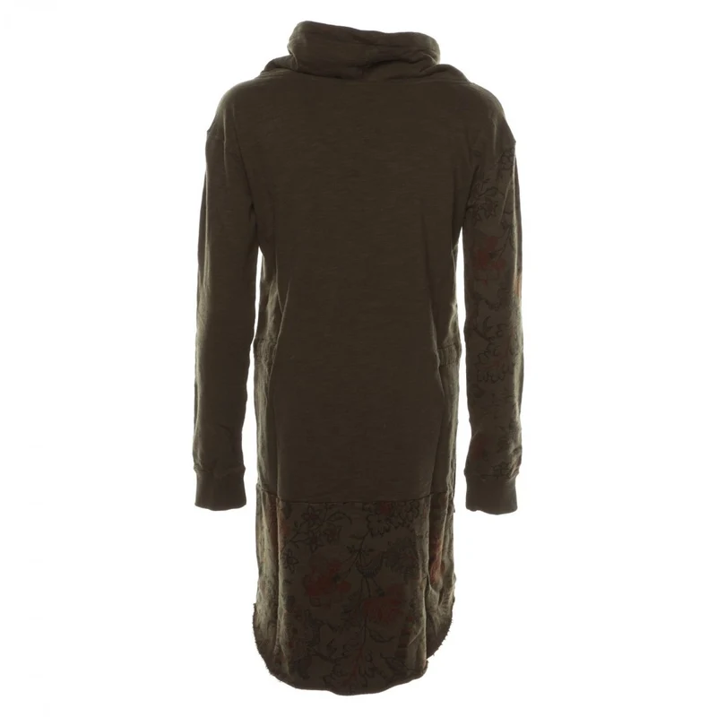 Felpa Lunga Donna Luxury Collo Alto