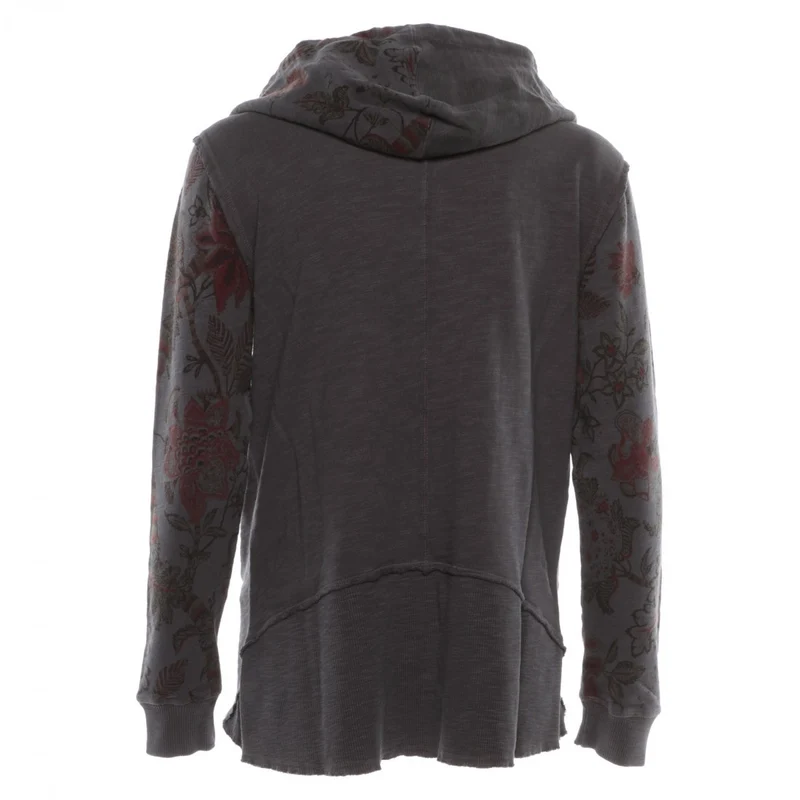 Felpa Donna Terry Full Zip Hooded