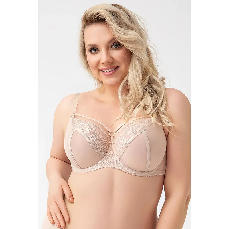 Soutien-gorge Gorsenia 171425 soft model sexy dentelle tulle microfibre confortable lingerie élégante maintien parfait occasion spéciale