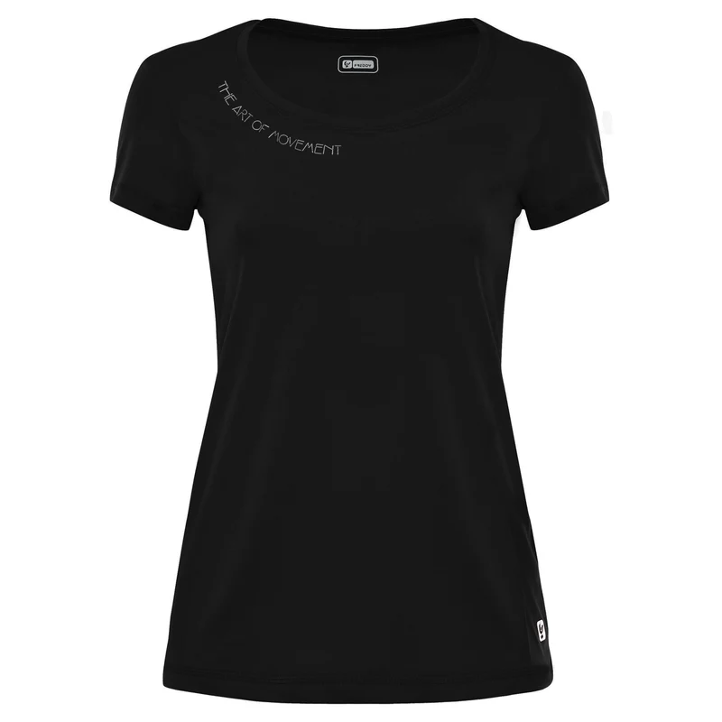 T-Shirt Donna Aderente con Collo Tondo