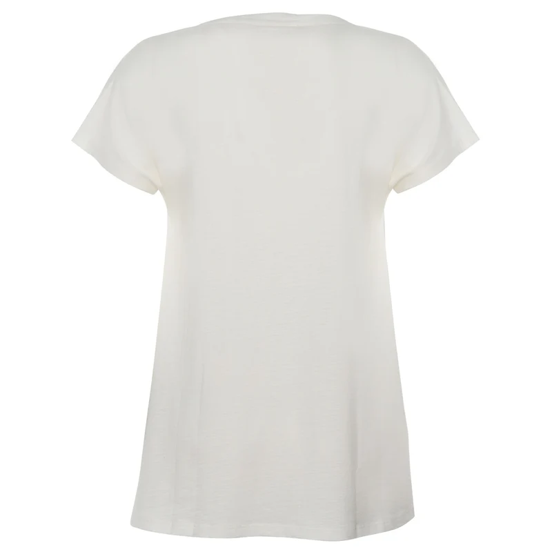 Maglietta Donna Stampa Glitter